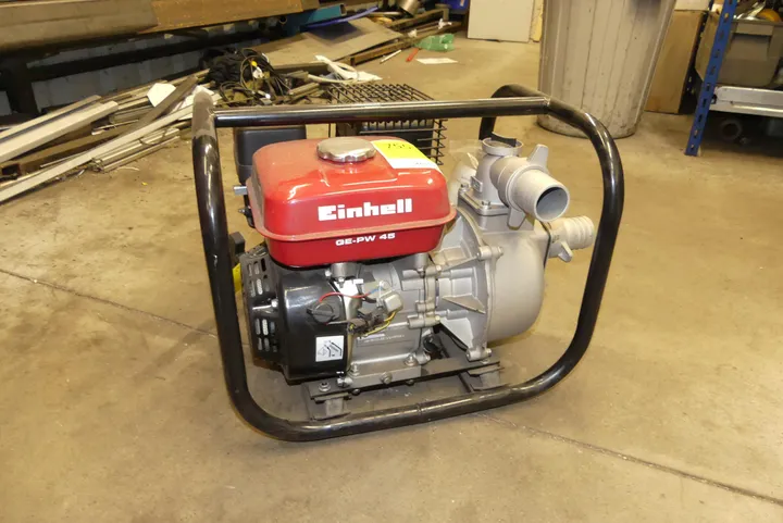 Einhell Benzin-Wasserpumpe mit Rahmengestell Modell: GE-PW 45
